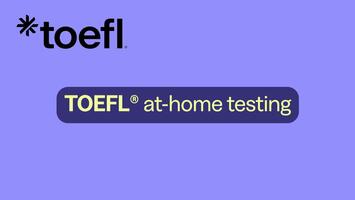 Video about TOEFL At Home Testing