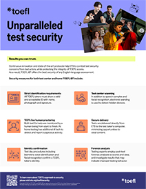 TOEFL Test Security